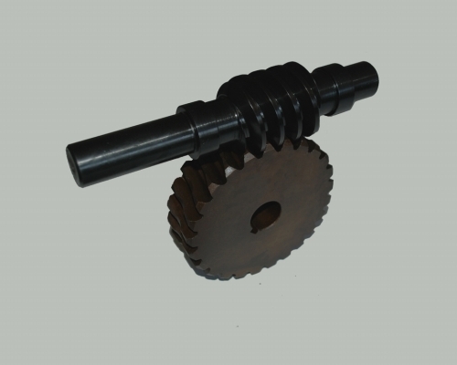 蝸輪，蝸桿副